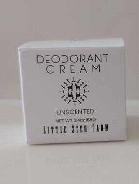 Little Seed Farm Deodorant Cream | Unscented | 2.4 oz